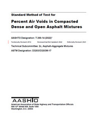 AASHTO T 269-14 (2018)