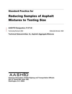 AASHTO R 47-22