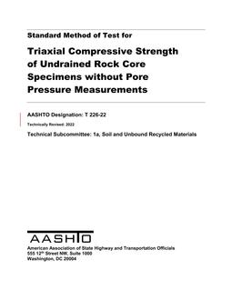 AASHTO T 226-22