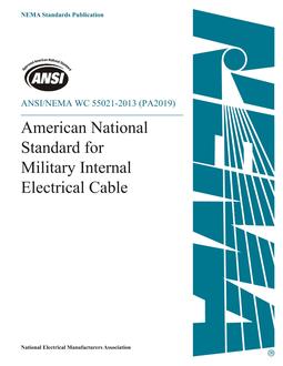 ANSI/NEMA WC 55021-2013 (PA2019)