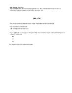 API Std 6A718 Errata