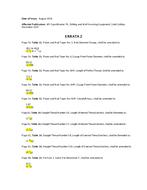 API Spec 7K Errata 2