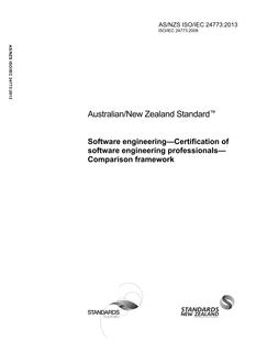 AS/NZS ISO/IEC 24773-2013