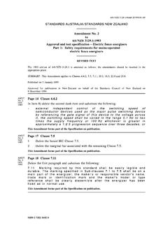 AS/NZS 3129.1-1993 AMDT 2