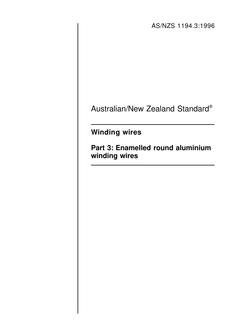 AS/NZS 1194.3-1996