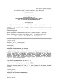 AS/NZS 60335.2.44-2006 AMDT 1