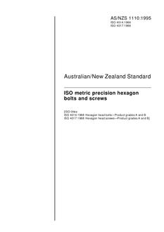 AS/NZS 1110-1995