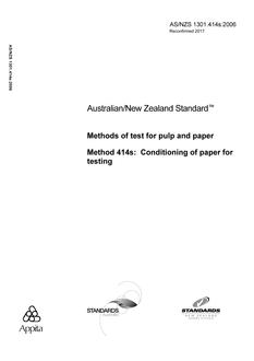 AS/NZS 1301.414S-2006