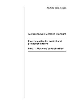 AS/NZS 2373.1-1995