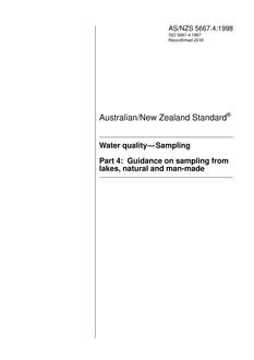 AS/NZS 5667.4-1998