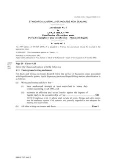 AS/NZS 2430.3.3-1997 AMDT 1
