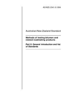 AS/NZS 2341.0-1994