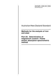 AS/NZS 1050.20-1994