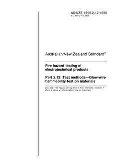 AS/NZS 4695.2.12-1996