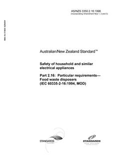 AS/NZS 3350.2.16-1996