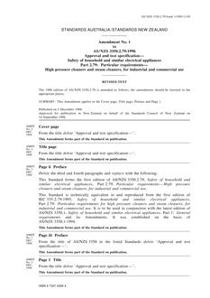 AS/NZS 3350.2.79-1996 AMDT 1