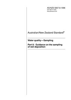 AS/NZS 5667.8-1998