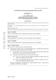 AS/NZS 1604.5-2005 AMDT 1