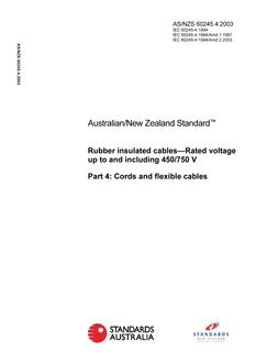 AS/NZS 60245.4-2003