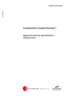 AS/NZS 3113-2001