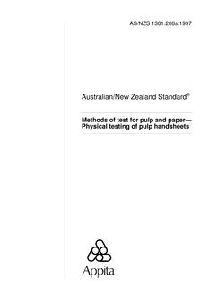 AS/NZS 1301.208S-1997