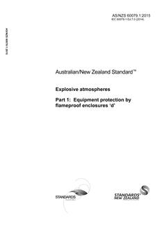 AS/NZS 60079.1:2015