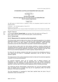 AS/NZS 61241.0-2005 AMDT 1