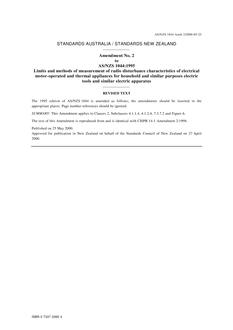 AS/NZS 1044:1995 AMDT 2