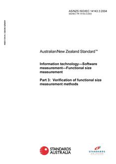AS/NZS ISO/IEC 14143.3:2004