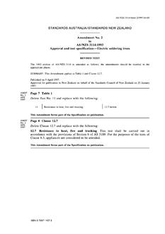 AS/NZS 3114:1993 AMDT 2