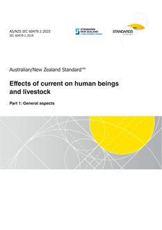 AS/NZS IEC 60479.1:2022