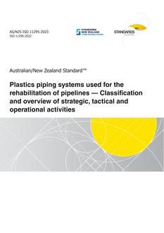 AS/NZS ISO 11295:2023
