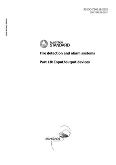 AS ISO 7240.18:2018