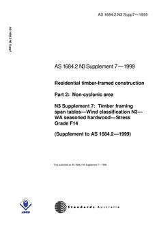 AS 1684.2 N3 SUPP 7-1999