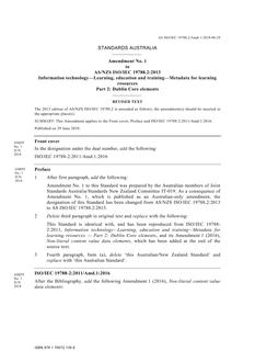 AS ISO/IEC 19788.2:2013 Amd 1:2018