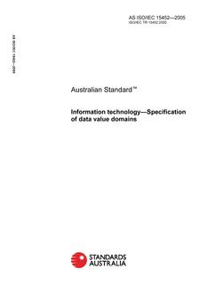 AS ISO IEC 15452-2005