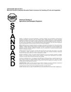 ASAE/ASABE S600 (R2016)