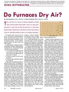 HVAC Mythbuster: Do Furnace Dry Air?