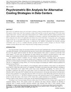 ML-11-C031 — Psychrometric Bin Analysis for Alternative Cooling Strategies in Data Centers