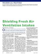 Shielding Fresh Air Ventilation Intakes