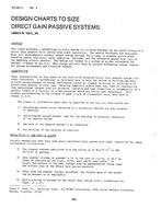 DV-80-11-3 — Design Charts to Size Direct Gain Passive Systems