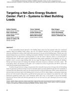 SA-12-C036 — Targeting a Net-Zero Energy Student Center: Part 2 — Systems to Meet Building Loads