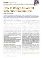 Engineer's Notebook: How to Design & Control Waterside Economizers