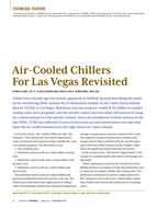 Air-Cooled Chillers for Las Vegas Revisited