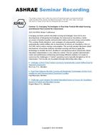 Seminar 12 — Emerging Technologies in Real-time Particle-Microbial Sensing and Demand Flow Control for Cleanrooms