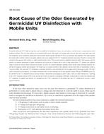 OR-16-C033 — Root Cause of the Odor Generated by Germicidal UV Disinfection with Mobile Units