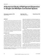 OR-16-017 — A Numerical Study of Refrigerant Dispersion in Single and Multiple Connected Spaces
