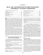 F26 — Heat, Air, and Moisture Control in Building Assemblies–Material Properties (I-P)
