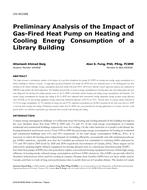 CH-18-C058 — Preliminary Analysis of the Impact of Gas-Fired Heat Pump on Heating and Cooling Energy Consumption of a Library Building