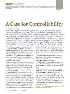 IEQ Applications: A Case for Controllability